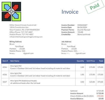 Miller Home Climate Control
