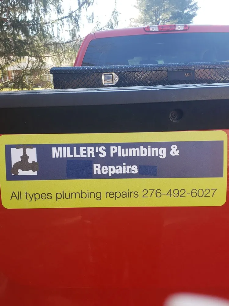 Slide of Miller's Plumbing and Repairs