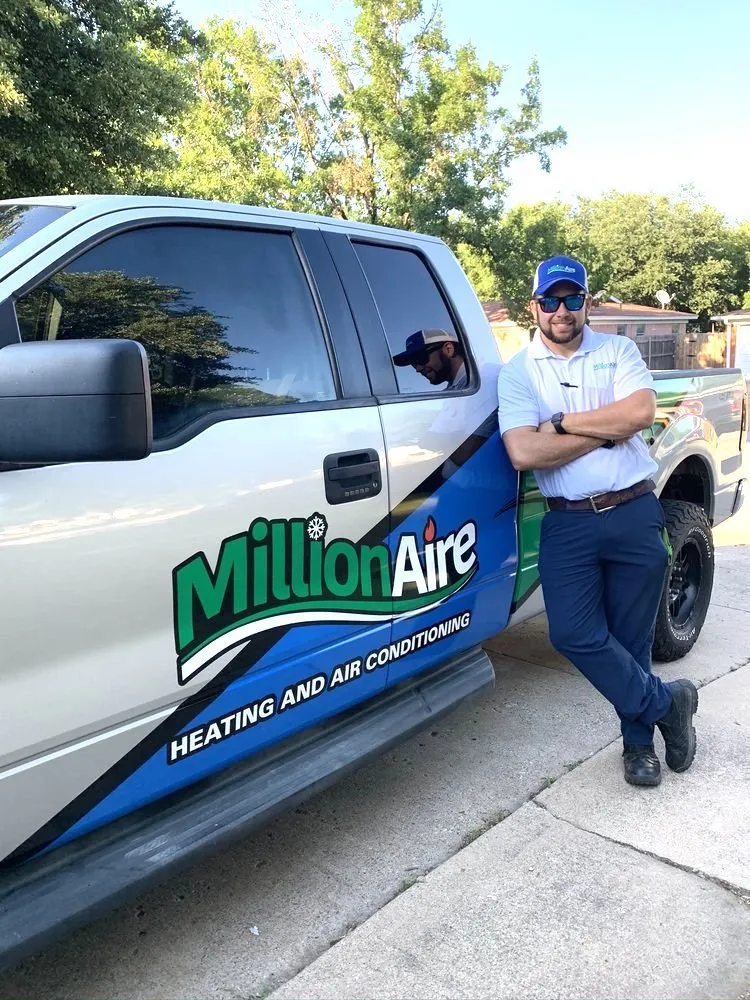 Slide of MillionAire Heating, Air, and Plumbing