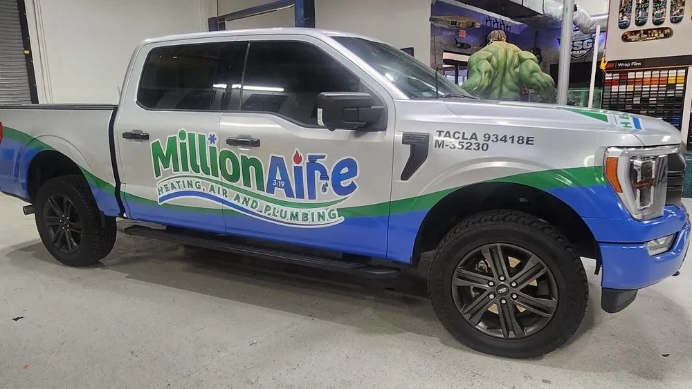 Slide of MillionAire Heating, Air, and Plumbing