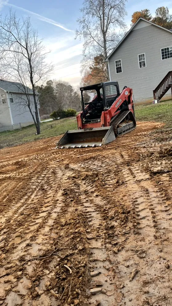 Slide of Mills renovation & land management 