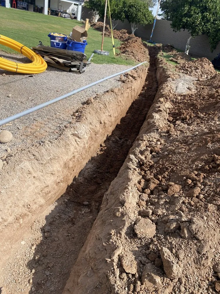 Slide of Millwell Excavation