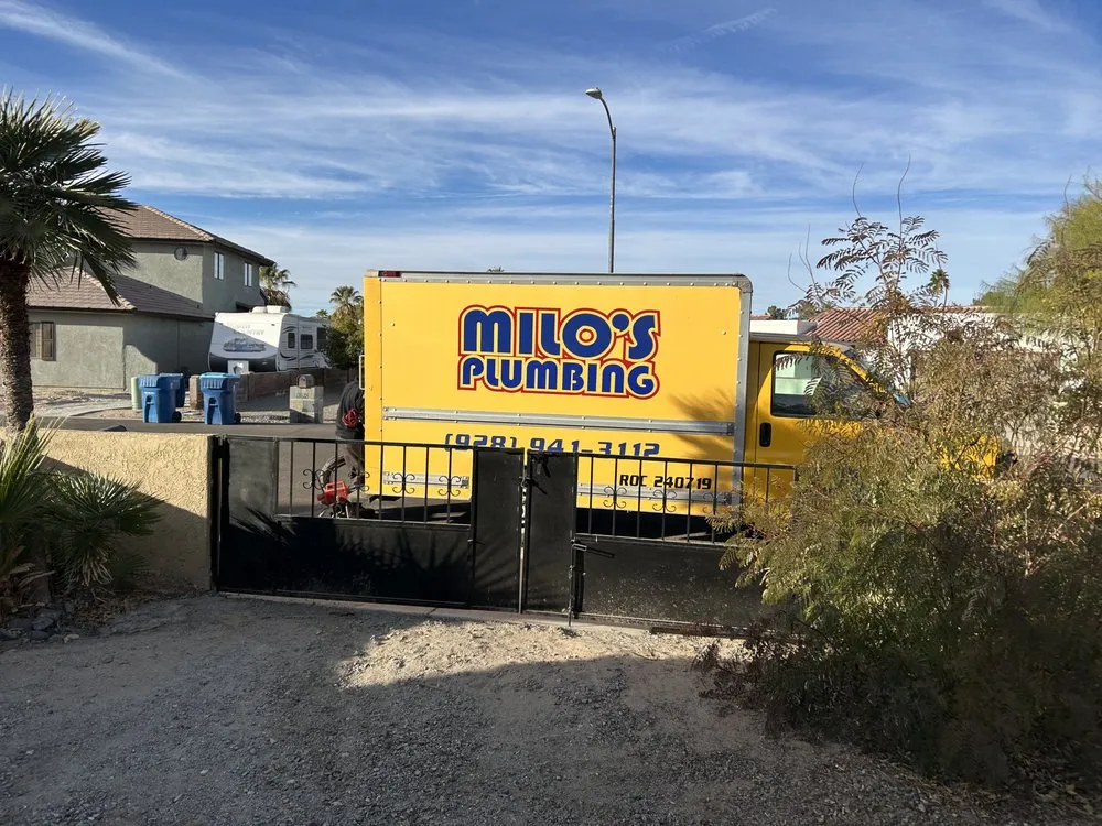 Slide of Milo's Plumbing