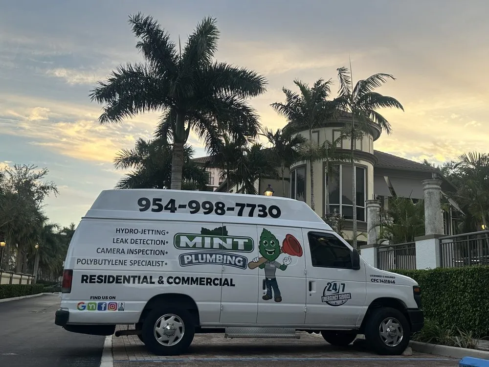 Slide of Mint Plumbing