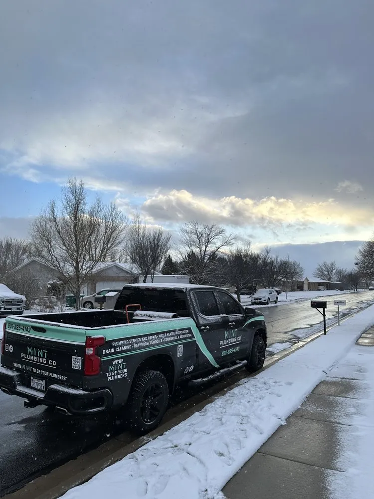 Slide of Mint Plumbing Utah County