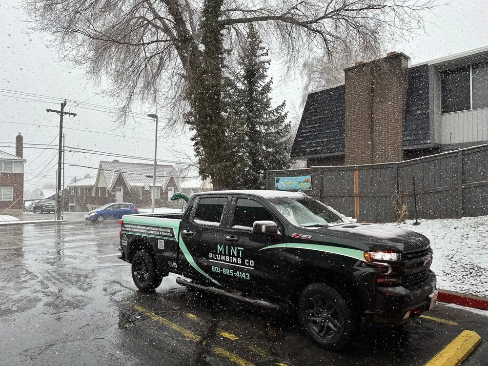 Slide of Mint Plumbing Utah County