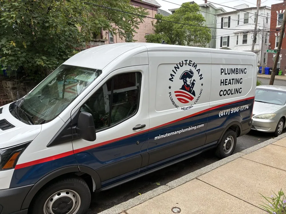 Slide of Minuteman Plumbing Heating & Cooling