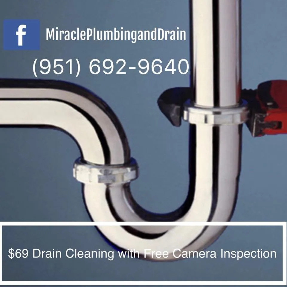Slide of Miracle Plumbing & Drain