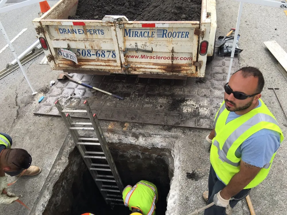 Slide of Miracle Rooter Plumbing