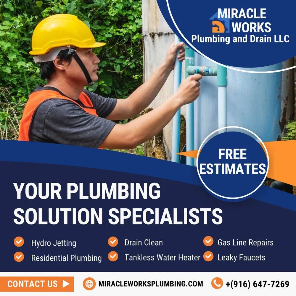 Slide of Miracle Works Plumbing and Drain