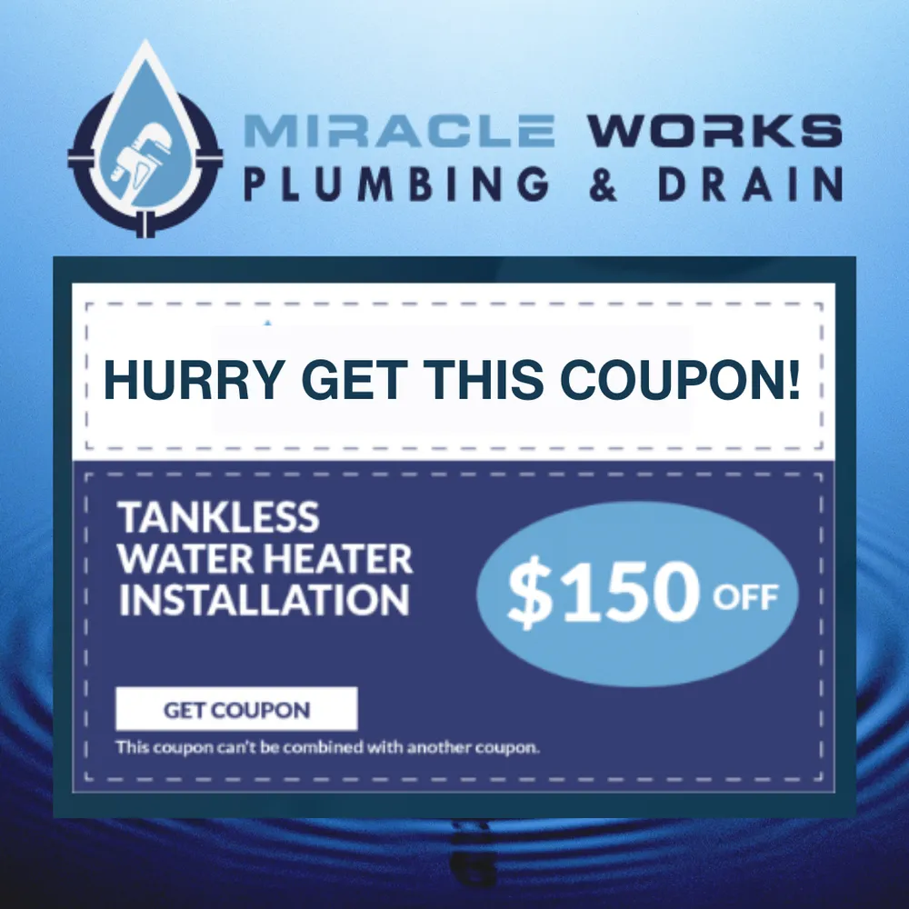 Emergency water heater service service in Sacramento, CA - Miracle Works Plumbing and Drain