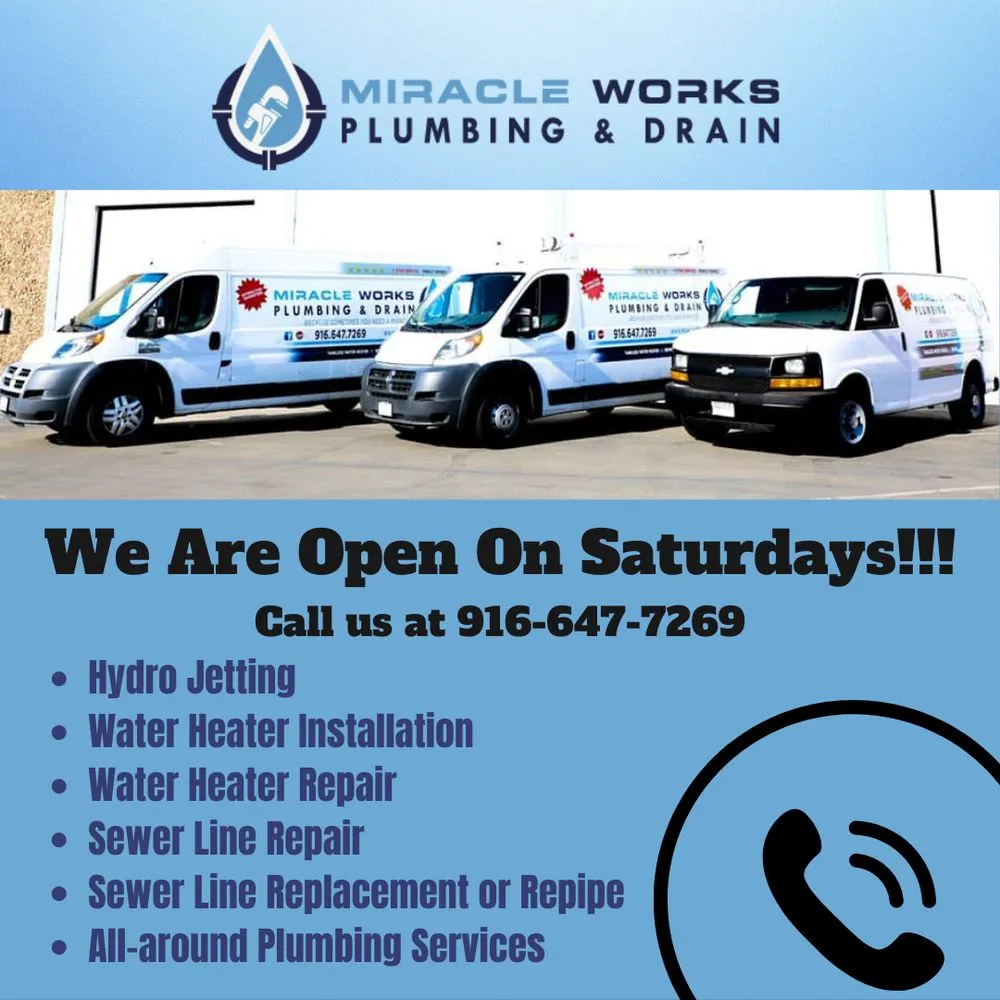 Slide of Miracle Works Plumbing and Drain