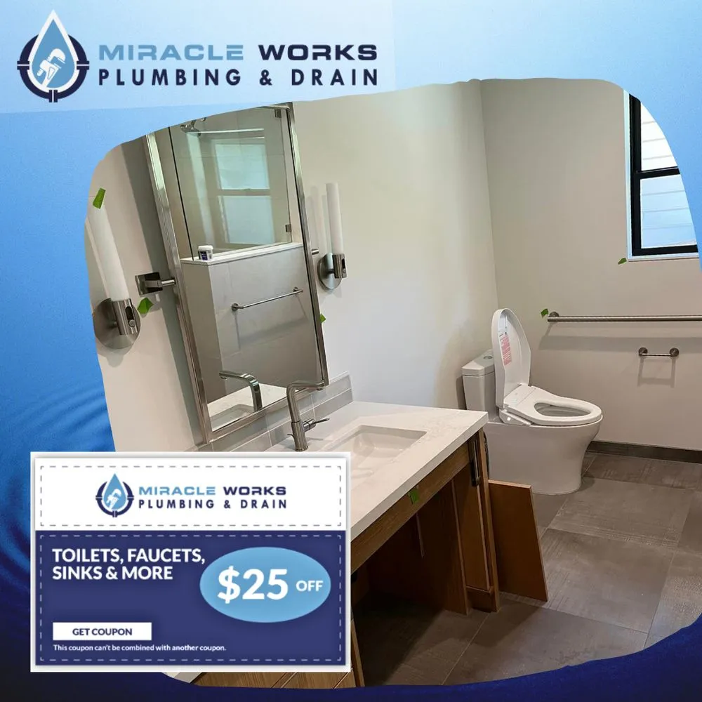 Slide of Miracle Works Plumbing and Drain