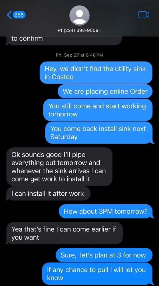 Slide of Mirnes Plumbing