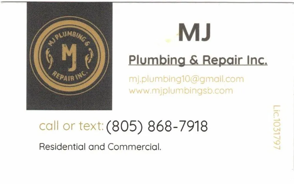 Slide of MJ Plumbing & Repair