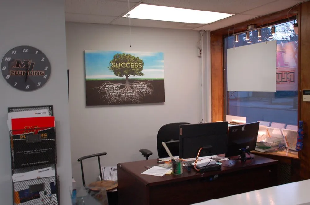 Slide of MJ Plumbing