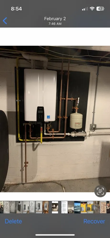 Slide of MJS Plumbing & Heating