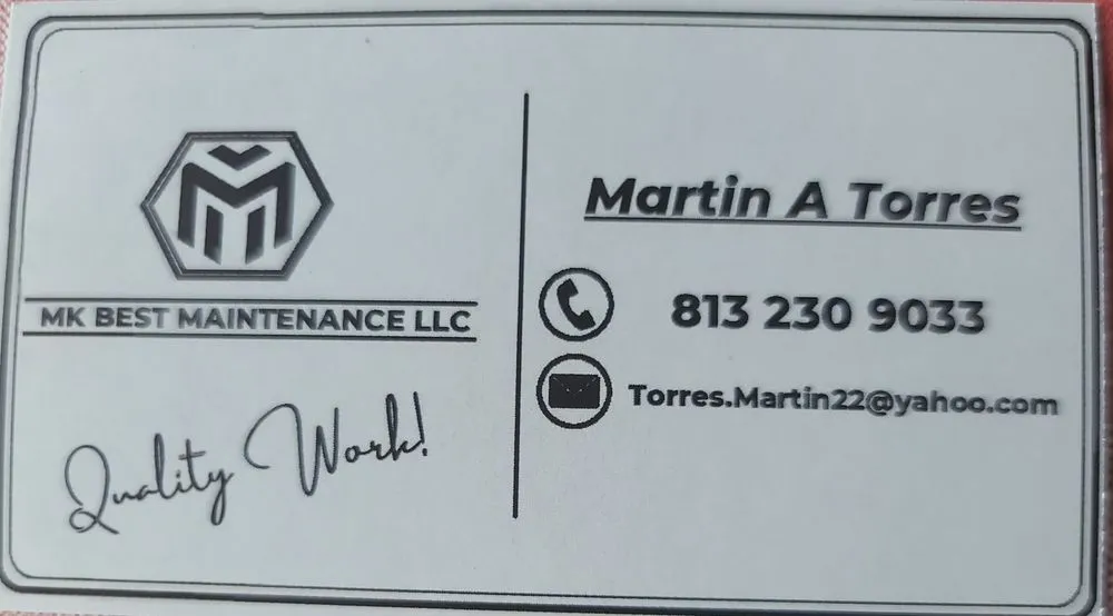 Slide of Mk Best Maintenance