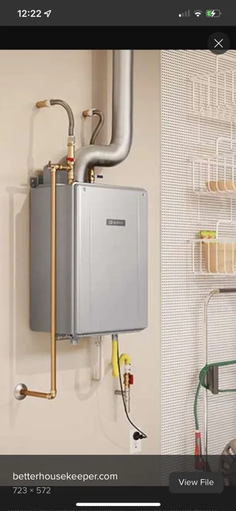 Slide of MK plumbing service