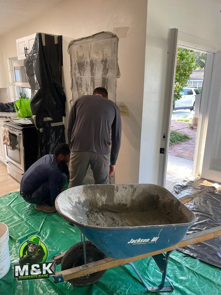 Slide of M&K Property Care