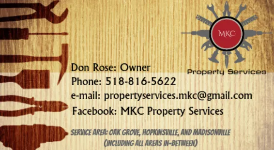 Slide of MKC Property Services