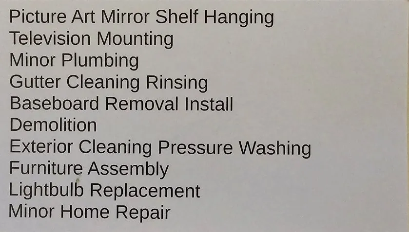 Slide of M&M Handyman Solutions