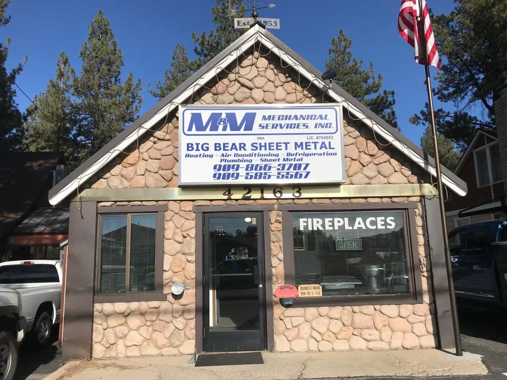 Expert water heater service for homes in Big Bear City, CA by M&M Mechanical Services
