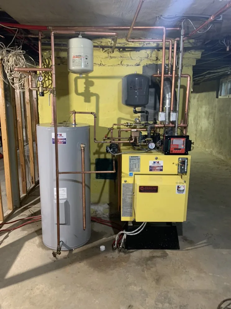 Reliable water heater service experts serving Ronkonkoma, NY - M&M Precision Plumbing and Heating
