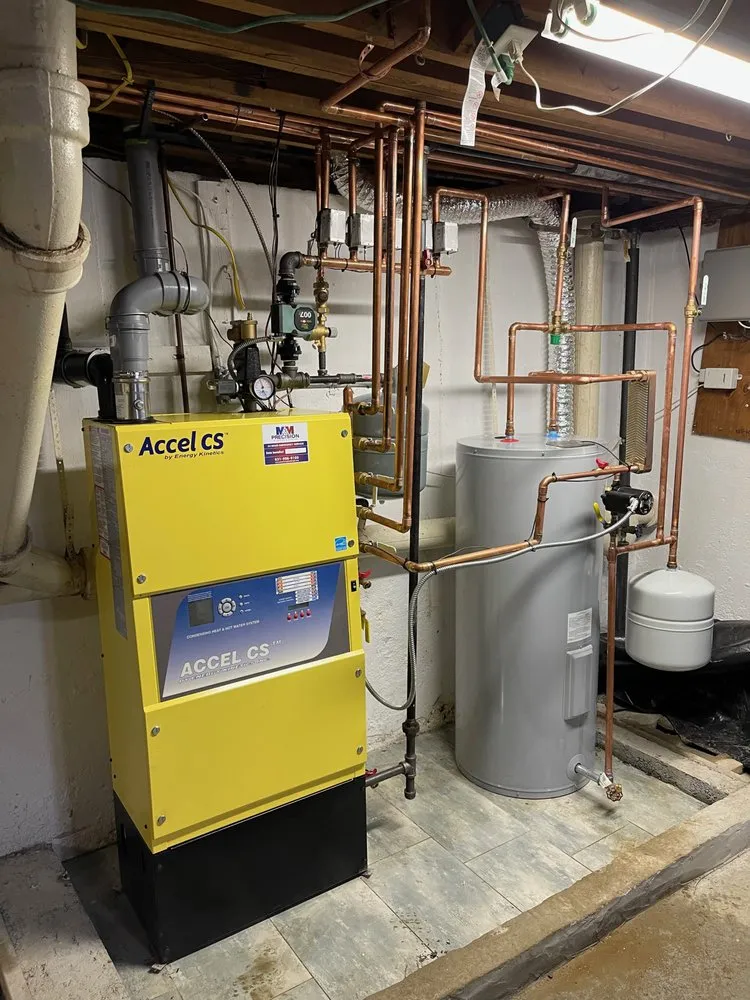 Slide of M&M Precision Plumbing and Heating