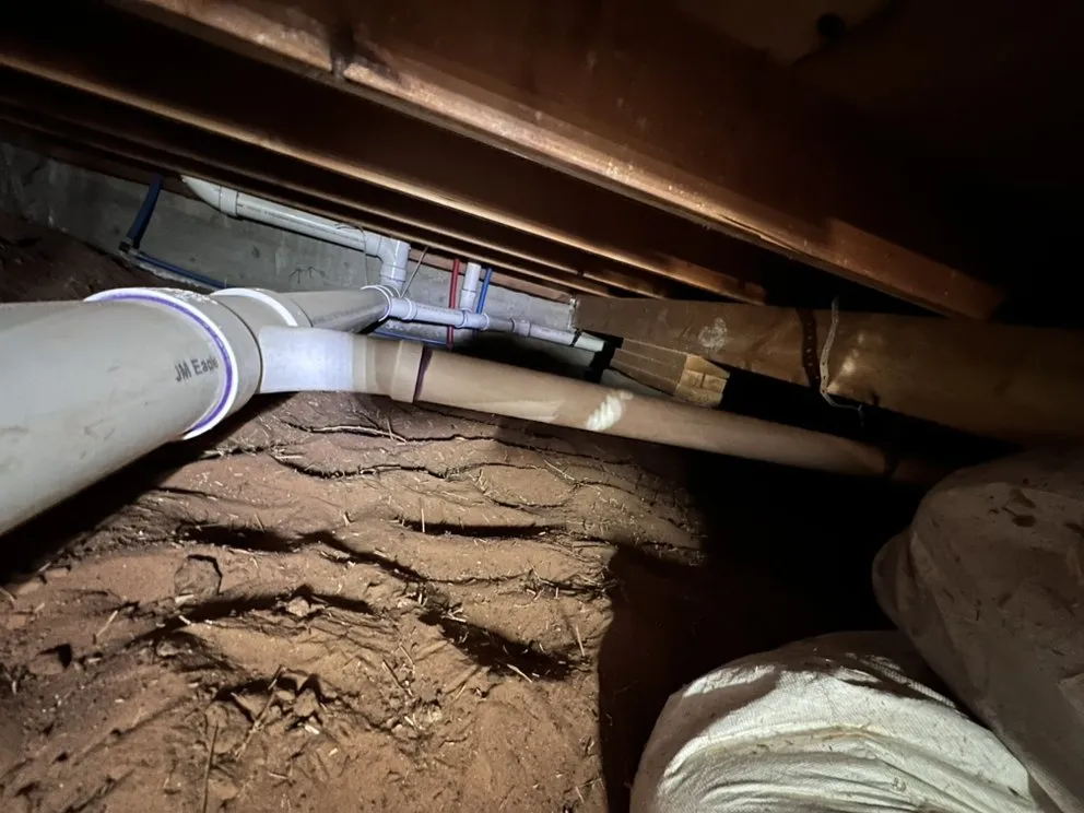 Slide of Mo Drain plumbing