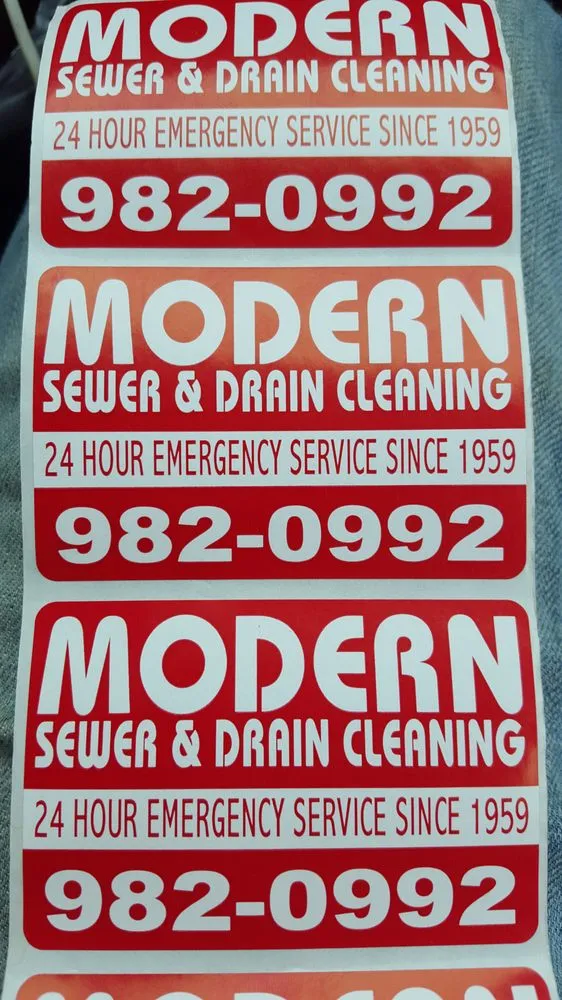 Slide of Modern Sewer & Drain Cleaning