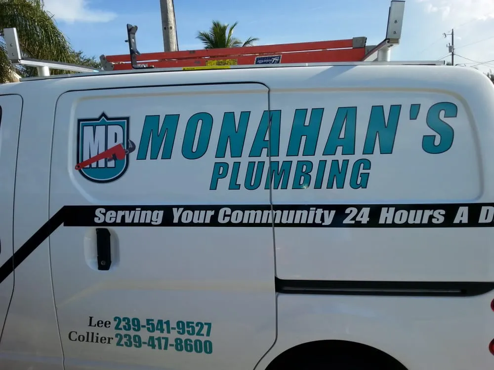 Slide of Monahan's Plumbing