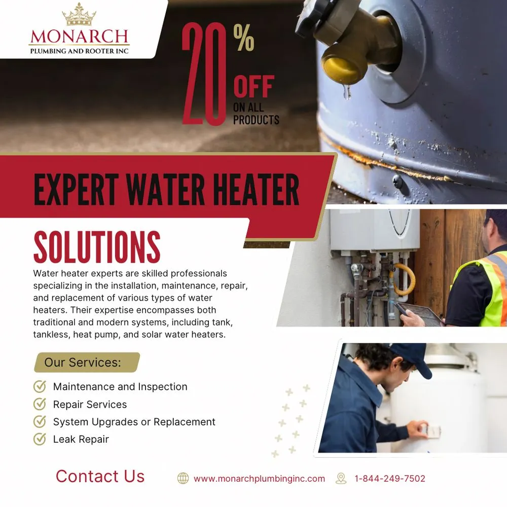 Slide of Monarch Plumbing & Rooter