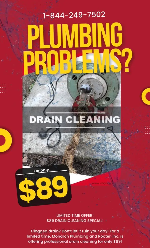 Slide of Monarch Plumbing & Rooter