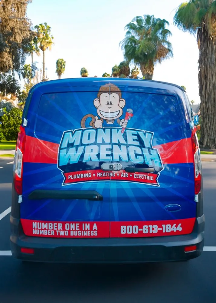 Slide of Monkey Wrench Plumbing, Heating, Air & Electric