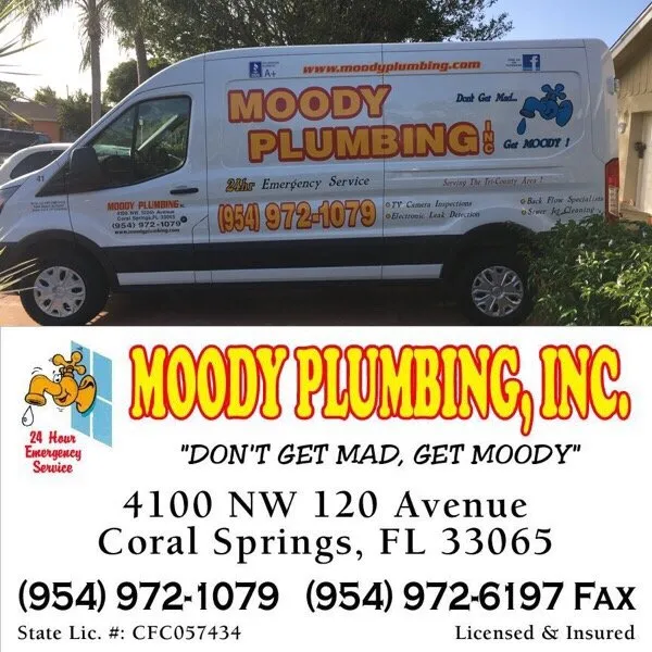 Slide of Moody Plumbing
