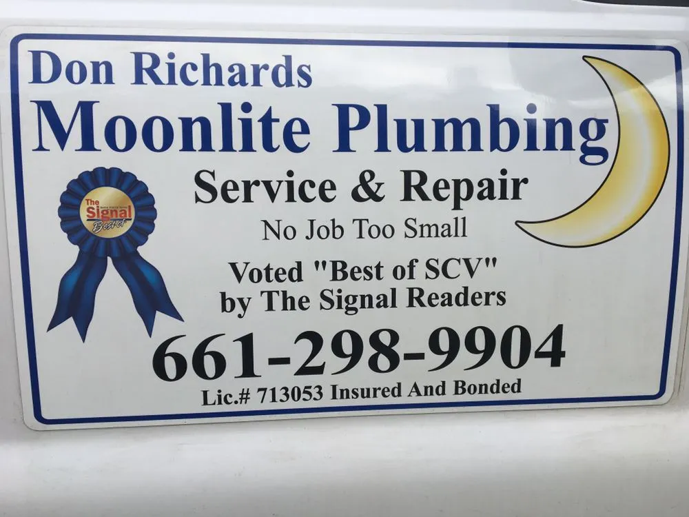 Slide of Moonlite Plumbing