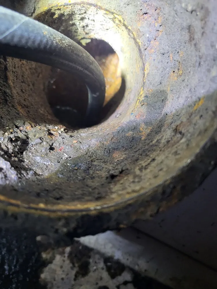 Slide of Moon's Drain Cleaning