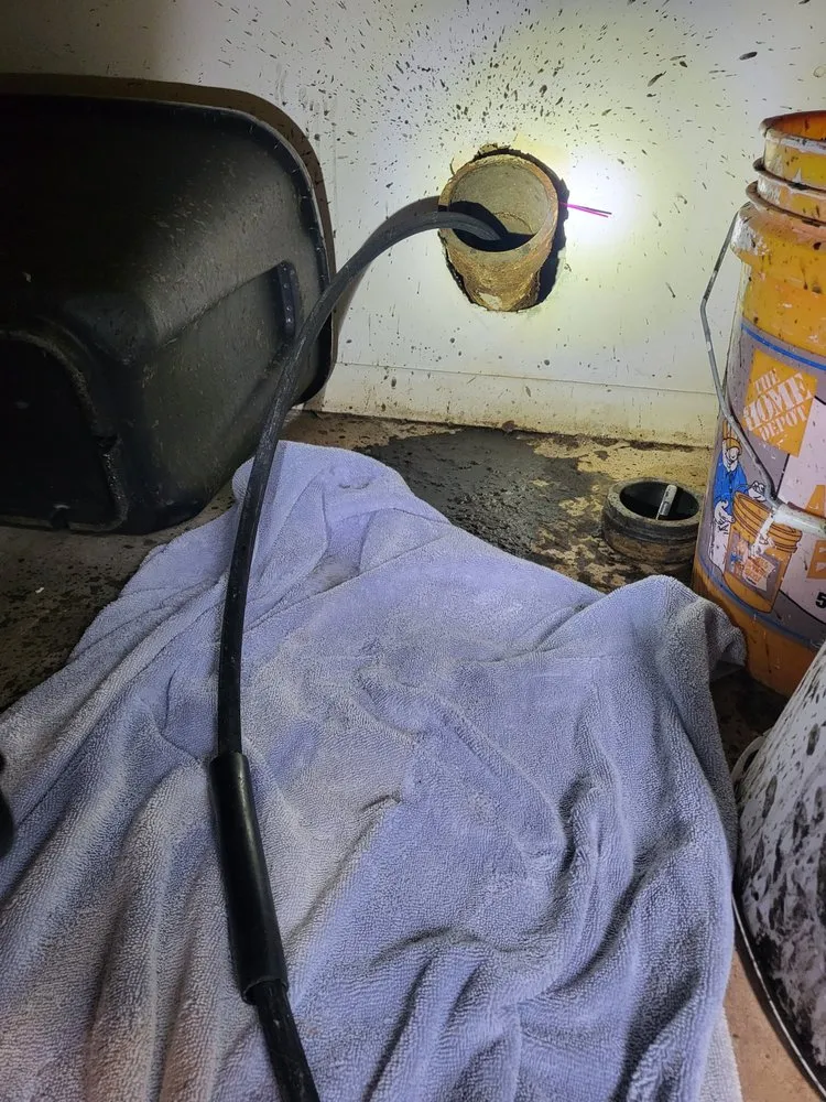 Slide of Moon's Drain Cleaning