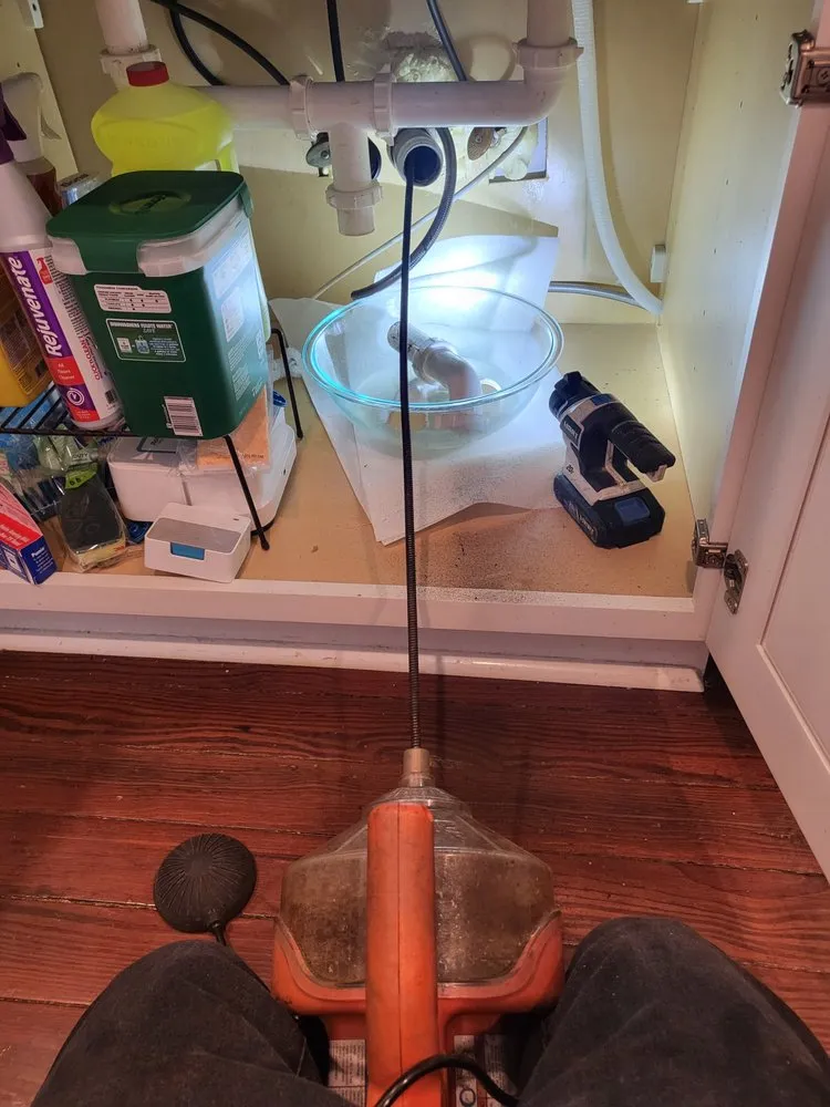 Slide of Moon's Drain Cleaning