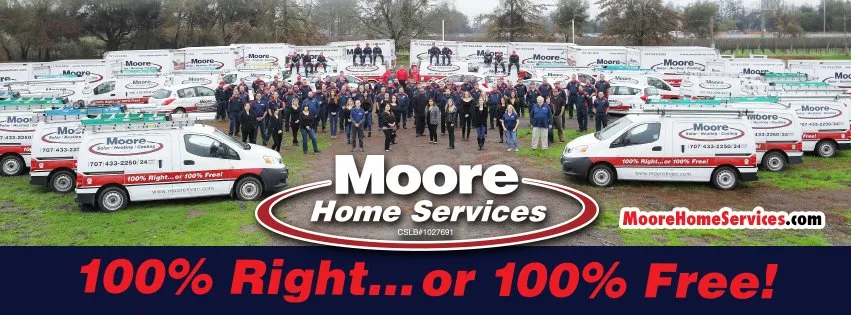 Emergency emergency plumbing in Santa Rosa, CA by Moore Home Services