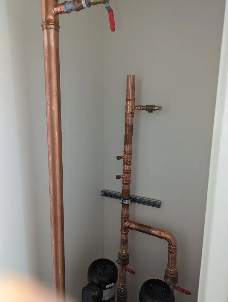 Slide of Moore plumbing and handyman service