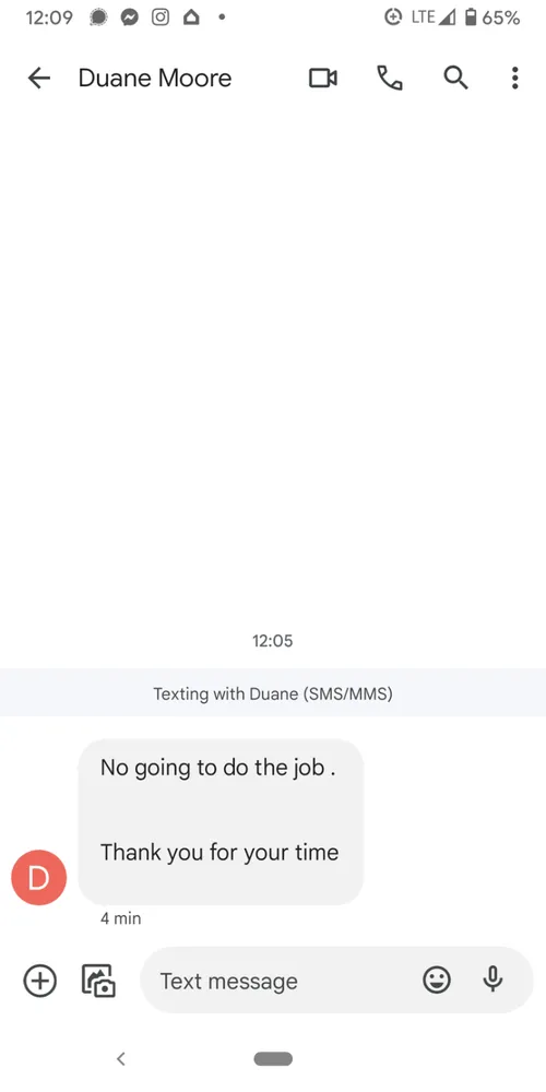 Slide of Moore Plumbing