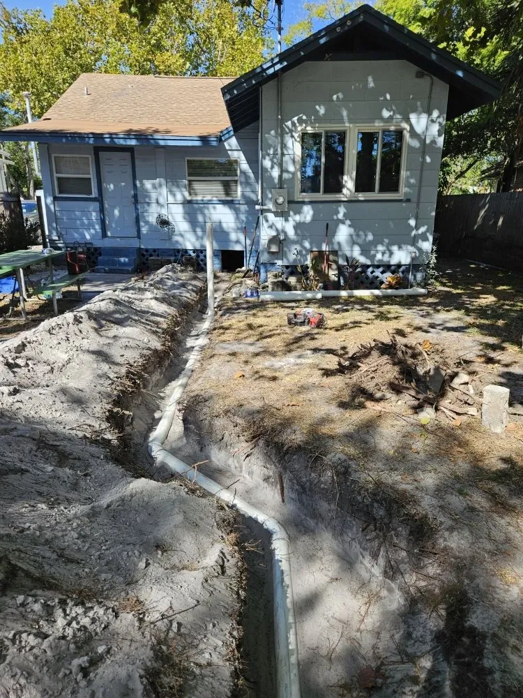 Emergency drain cleaning for homes in St. Petersburg, FL by Moore Plumbing Solutions