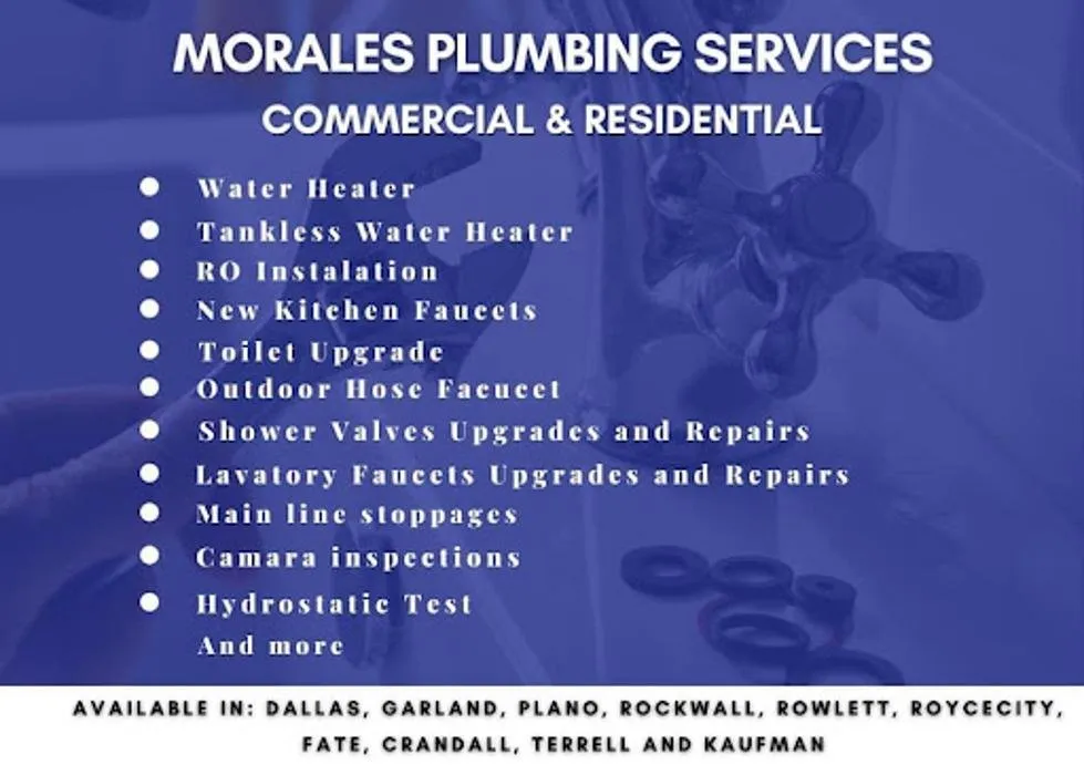 Slide of Morales Plumbing Services