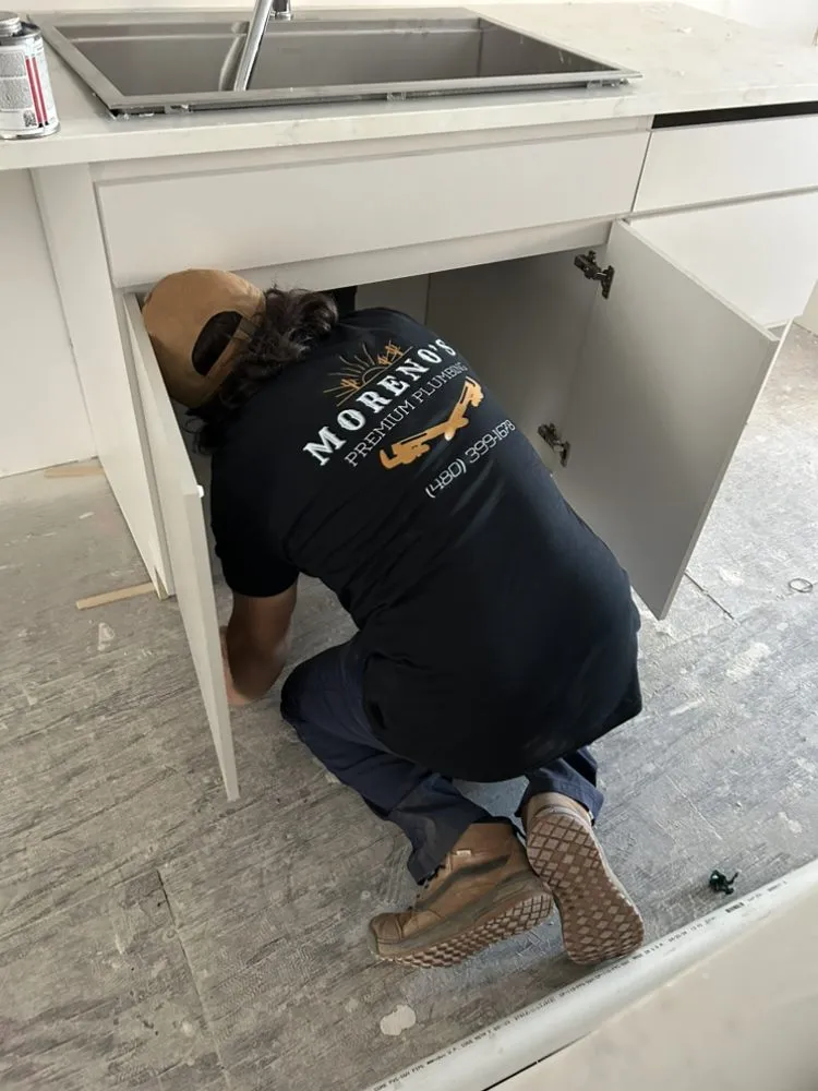 Top-rated drain cleaning in San Tan Valley, AZ by Morenos Premium Plumbing