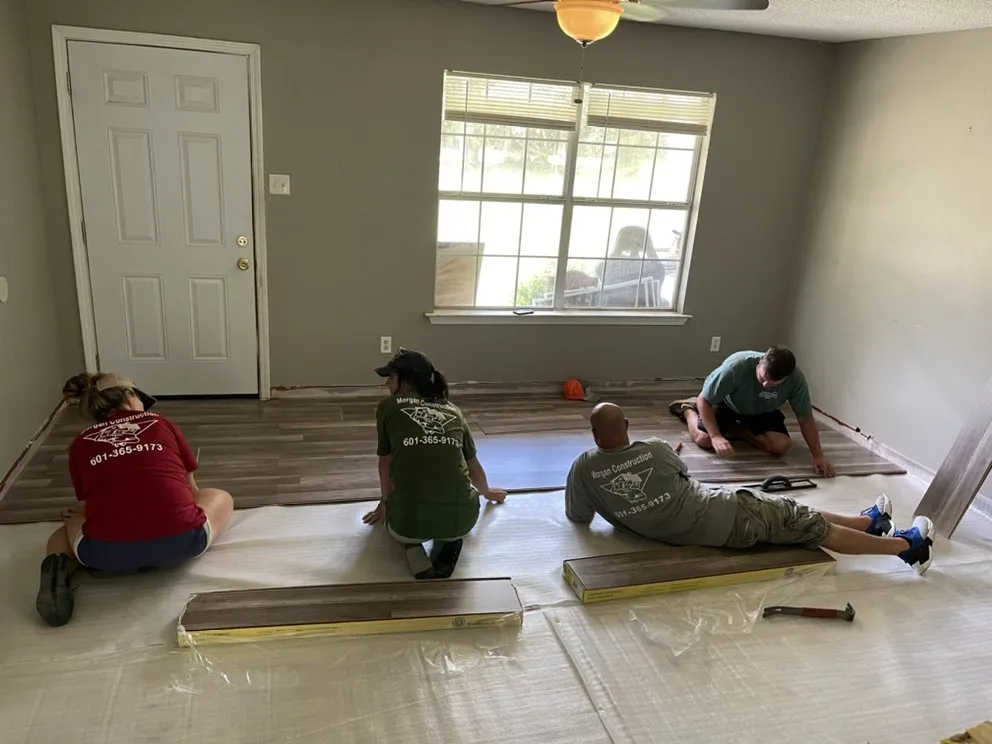 Slide of Morgan Construction