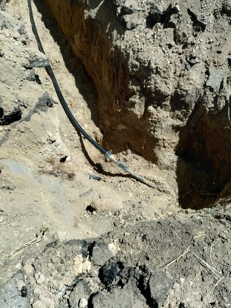 Slide of Morgan family plumbing