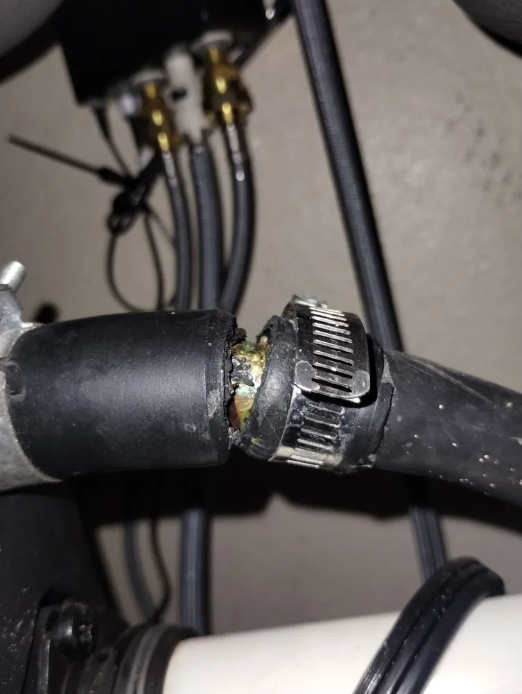 Slide of Morgan family plumbing