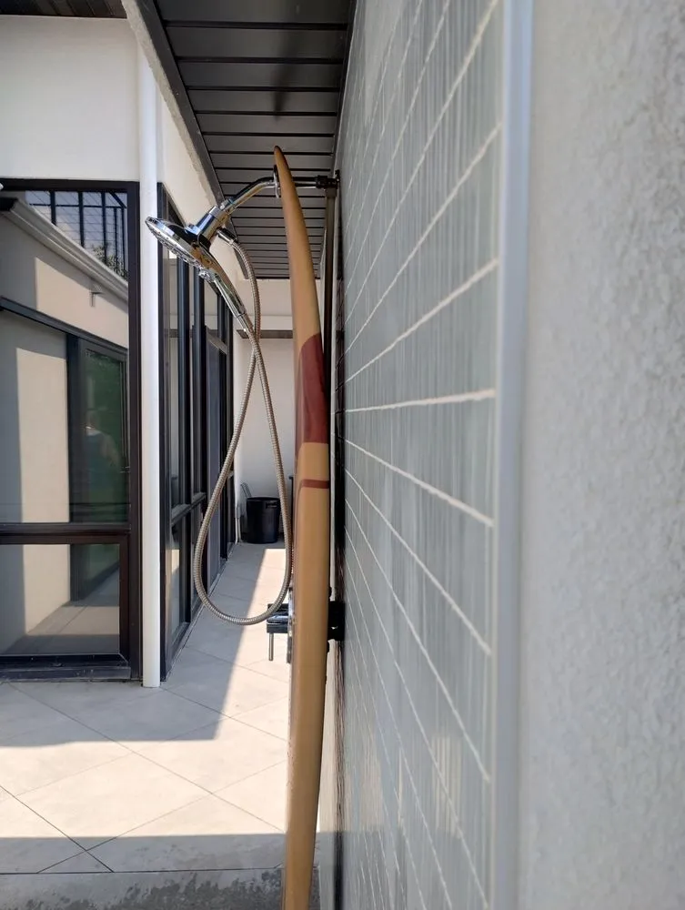 Slide of Morgan family plumbing